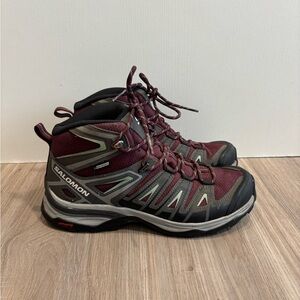 Salomon X Ultra Pioneer Mid CSWP Hiking Camping Boots Womens Women’s Size 6.5